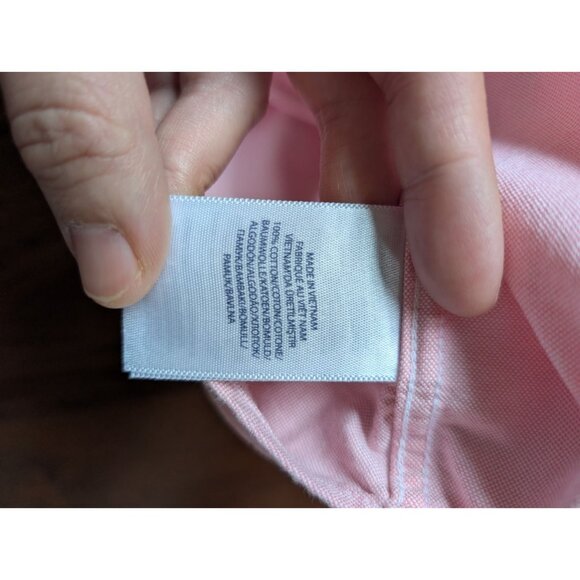 Ralph Lauren Pink Boy Shirts Cotton 10y - Picture 4 of 4